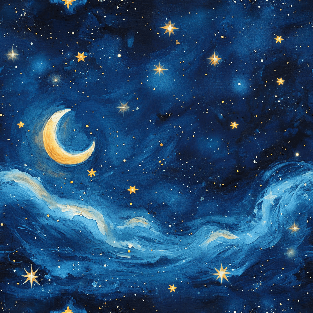 Celestial Wrapping Paper - Wrapped Studios