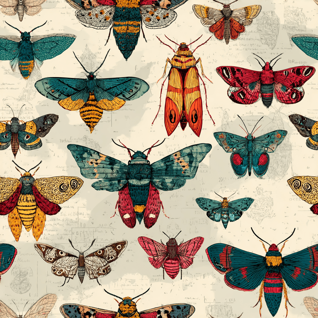 Insect & Bug Wrapping Paper - Wrapped Studios
