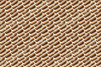 Classic cigar motif pattern design in shades of brown and beige.