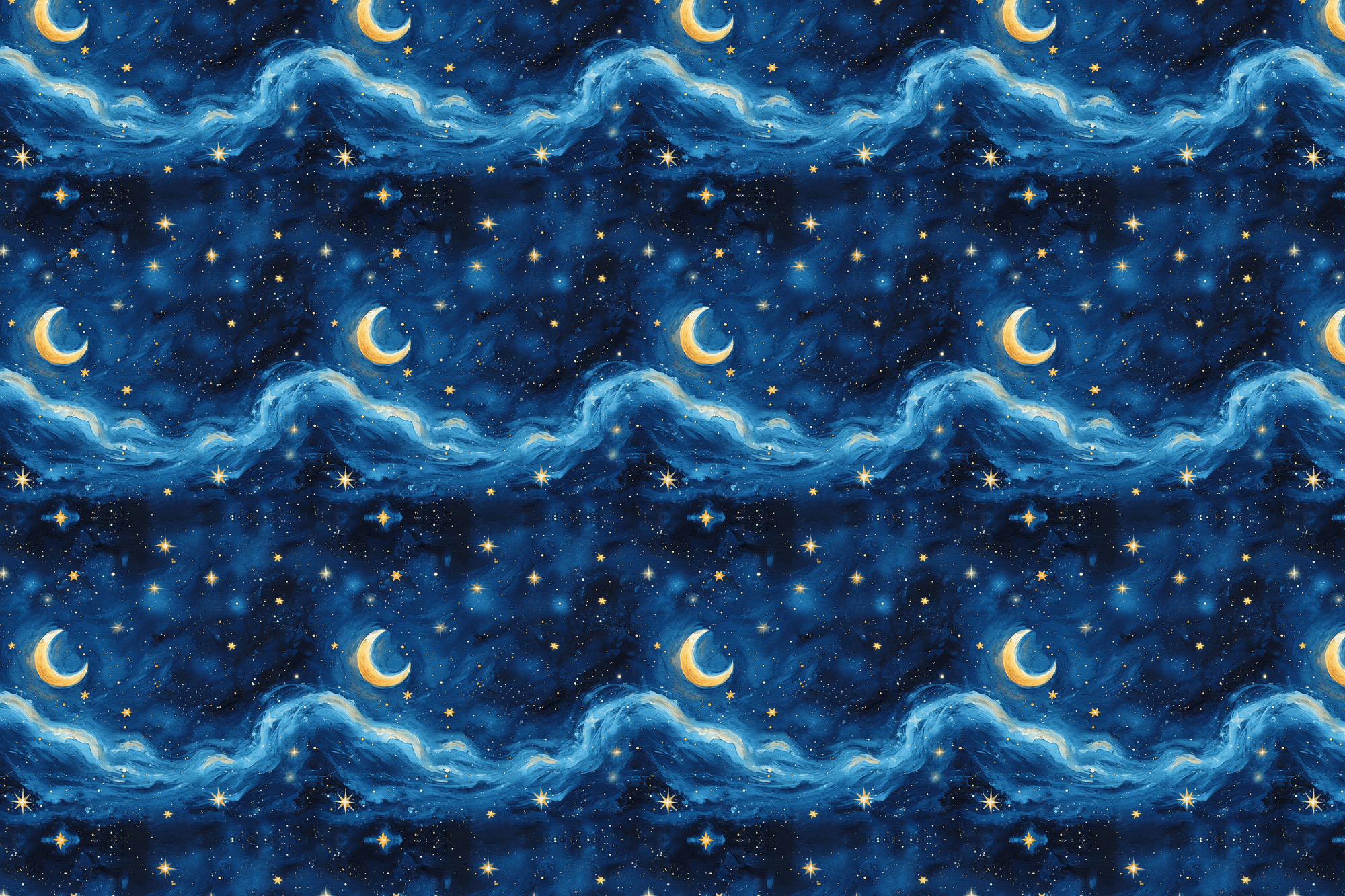 Moonlit Midnight Marvel: Celestial Gift Wrap