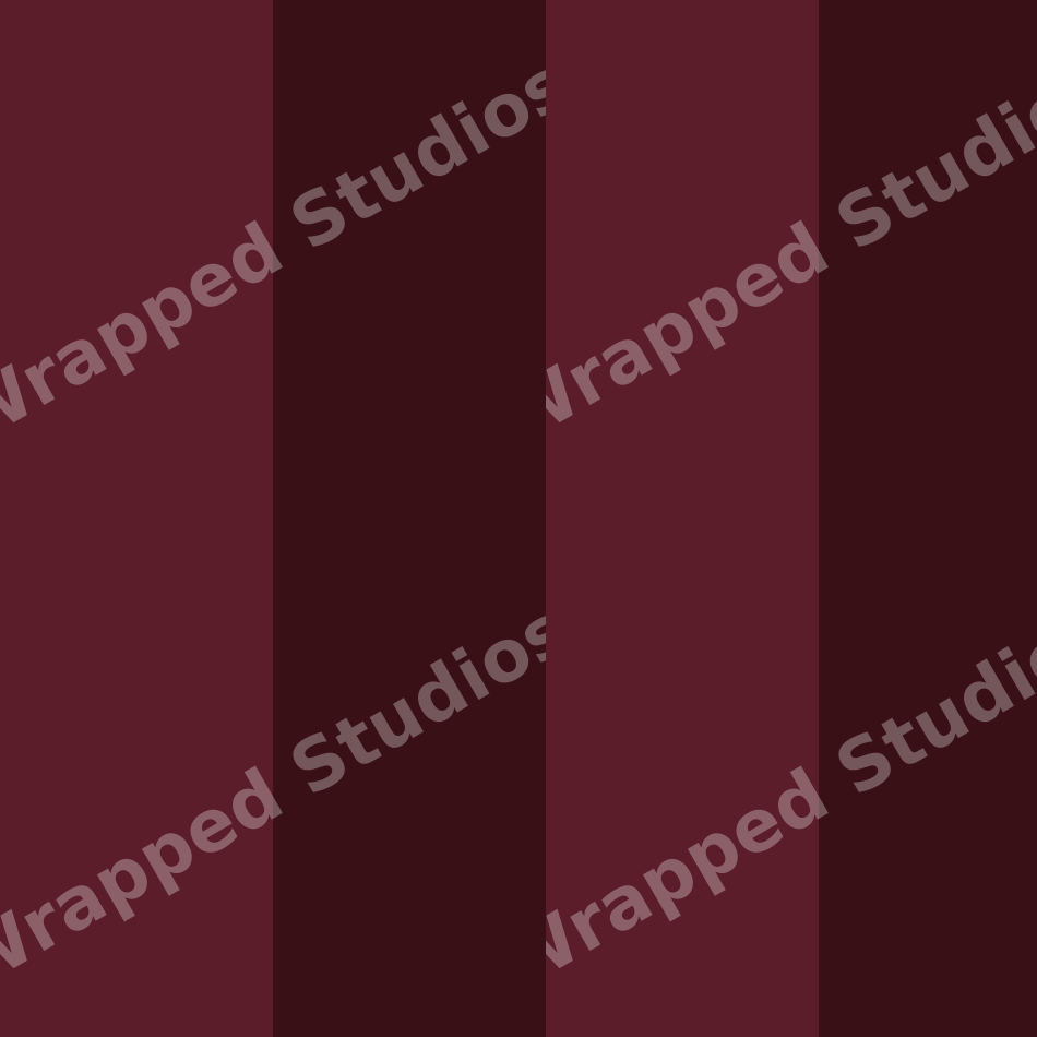 Minimalist geometric stripe pattern with vertical bands of deep burgundy and dark maroon.