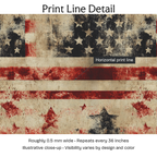 122597 — Print Line Detail. Illustrative close-up; visibility varies by design and color.