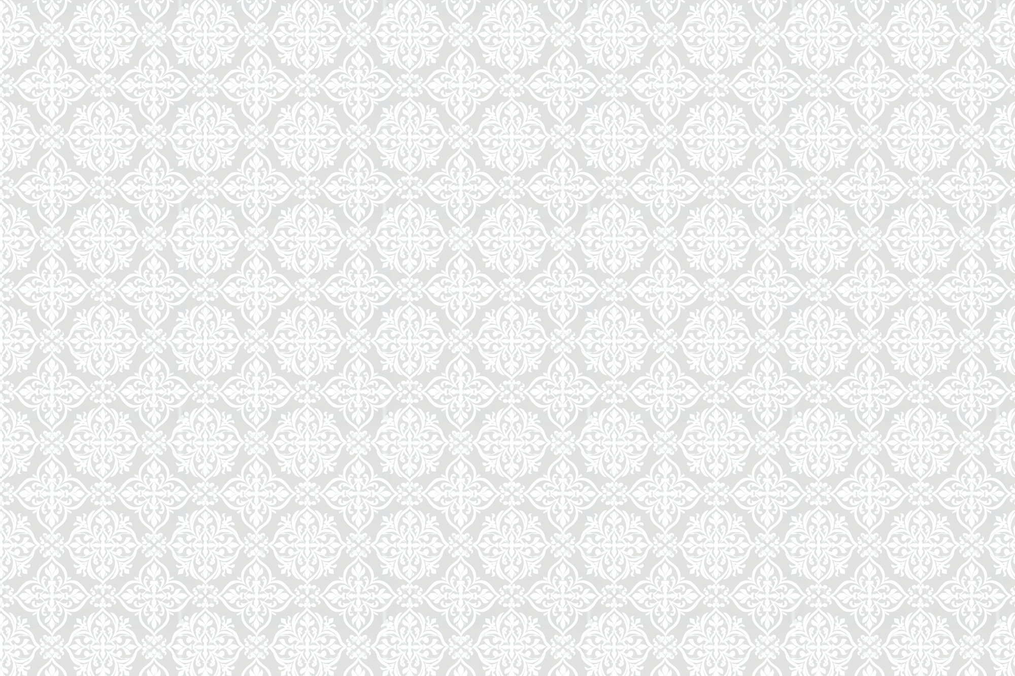 Haunted Boudoir: Grey Damask Wrapping Paper