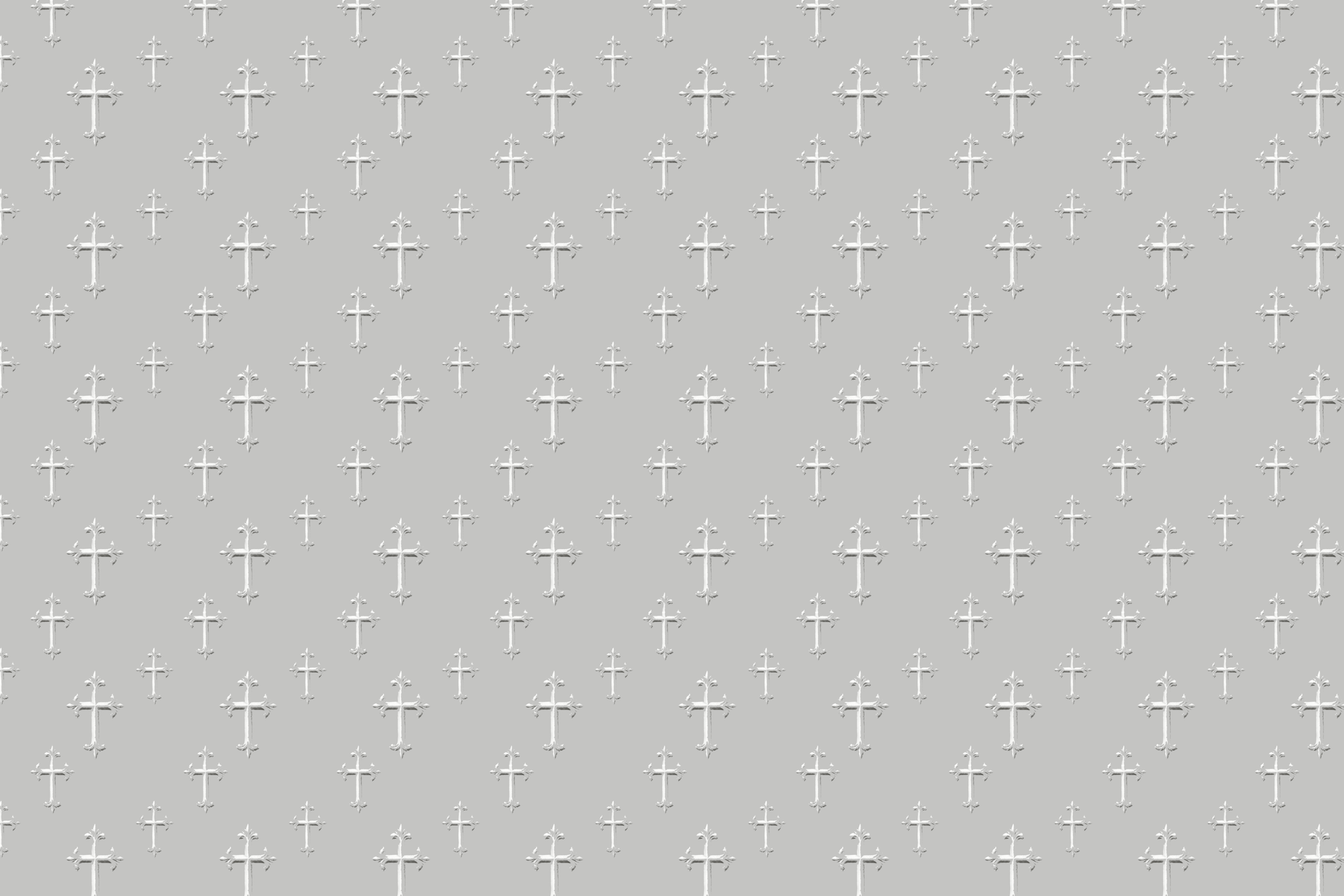 Graceful Grace: Baptism Cross Wrapping Paper