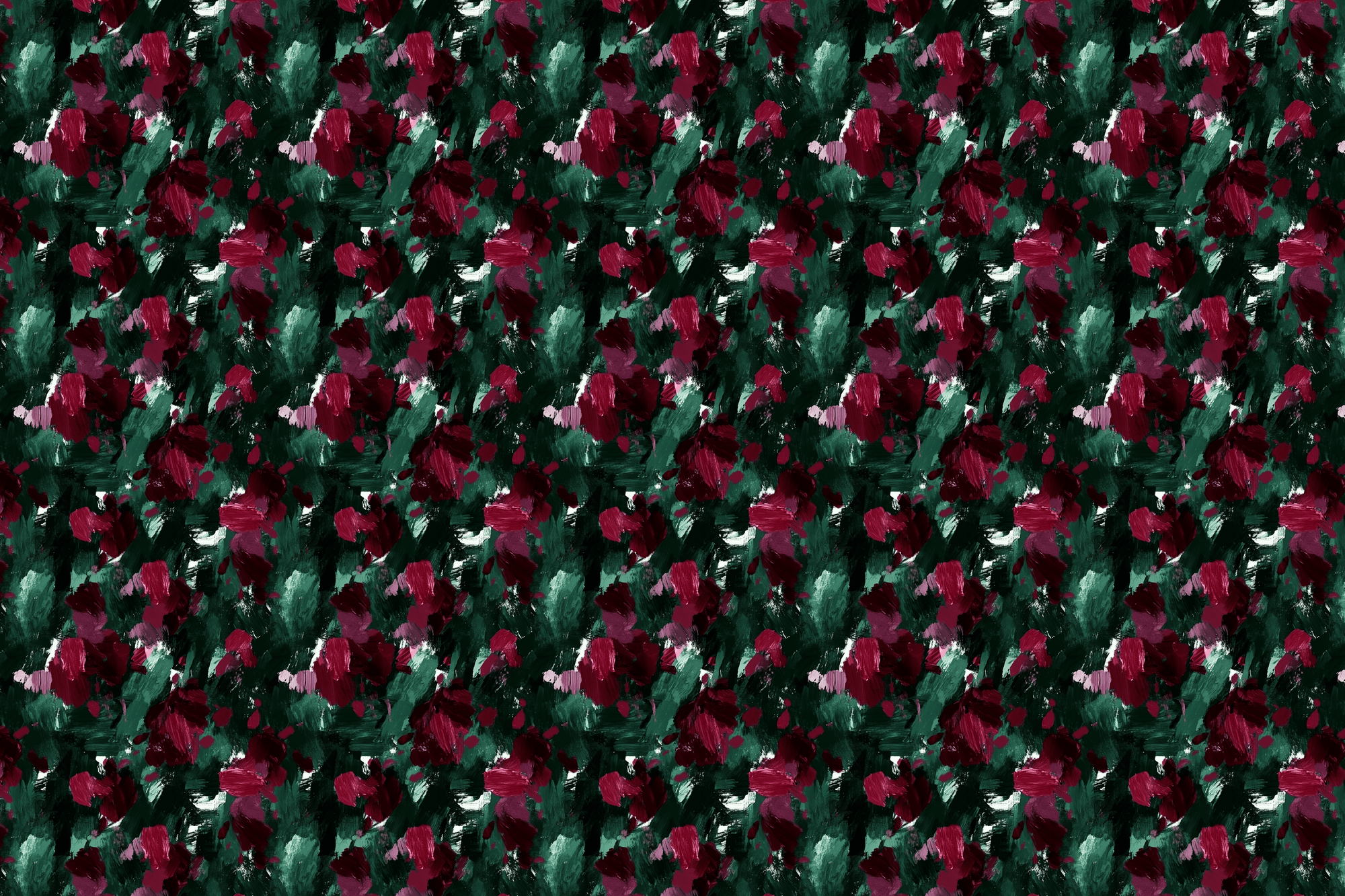 Christmas Canvas: Abstract Gift Wrap