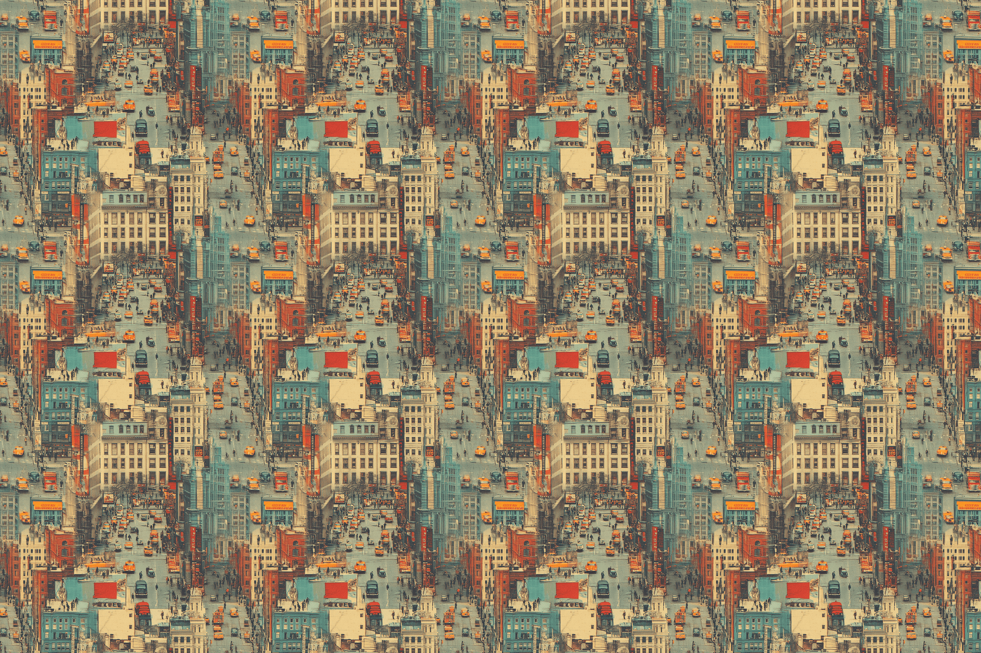 New York 1945: Vintage Gift Wrap