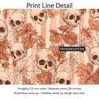 160900 — Print Line Detail. Illustrative close-up; visibility varies by design and color.