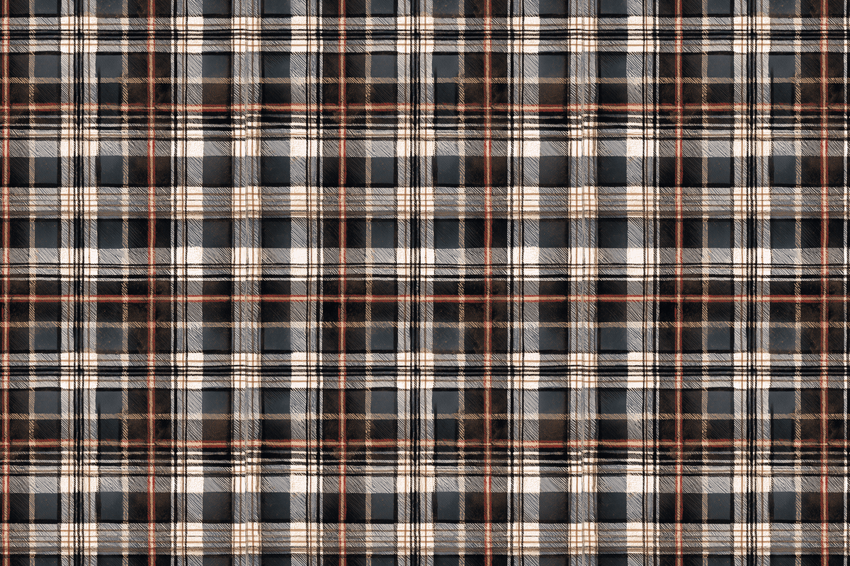Cabin Fever Dream: Plaid Wrapping Paper