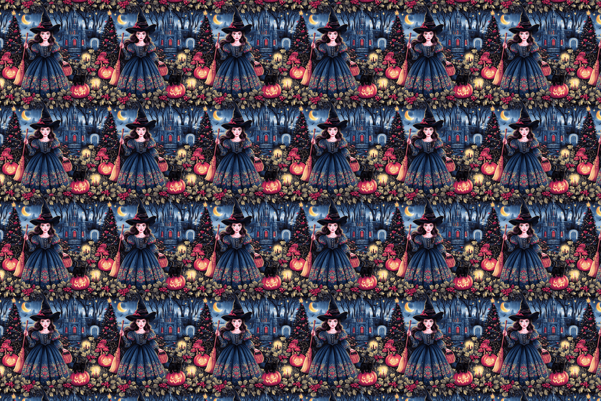 Merry Gothmas: Gothic Christmas Halloween Wrapping Paper