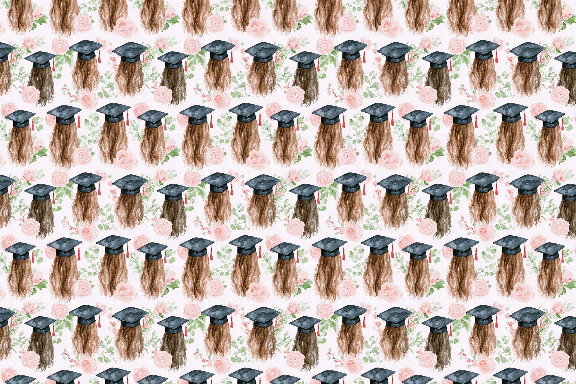 Scholastic Locks: Watercolor Graduation Wrapping Paper