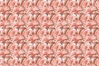 Elegant seamless floral pattern featuring blush pink and rose gold vintage botanical illustrations.