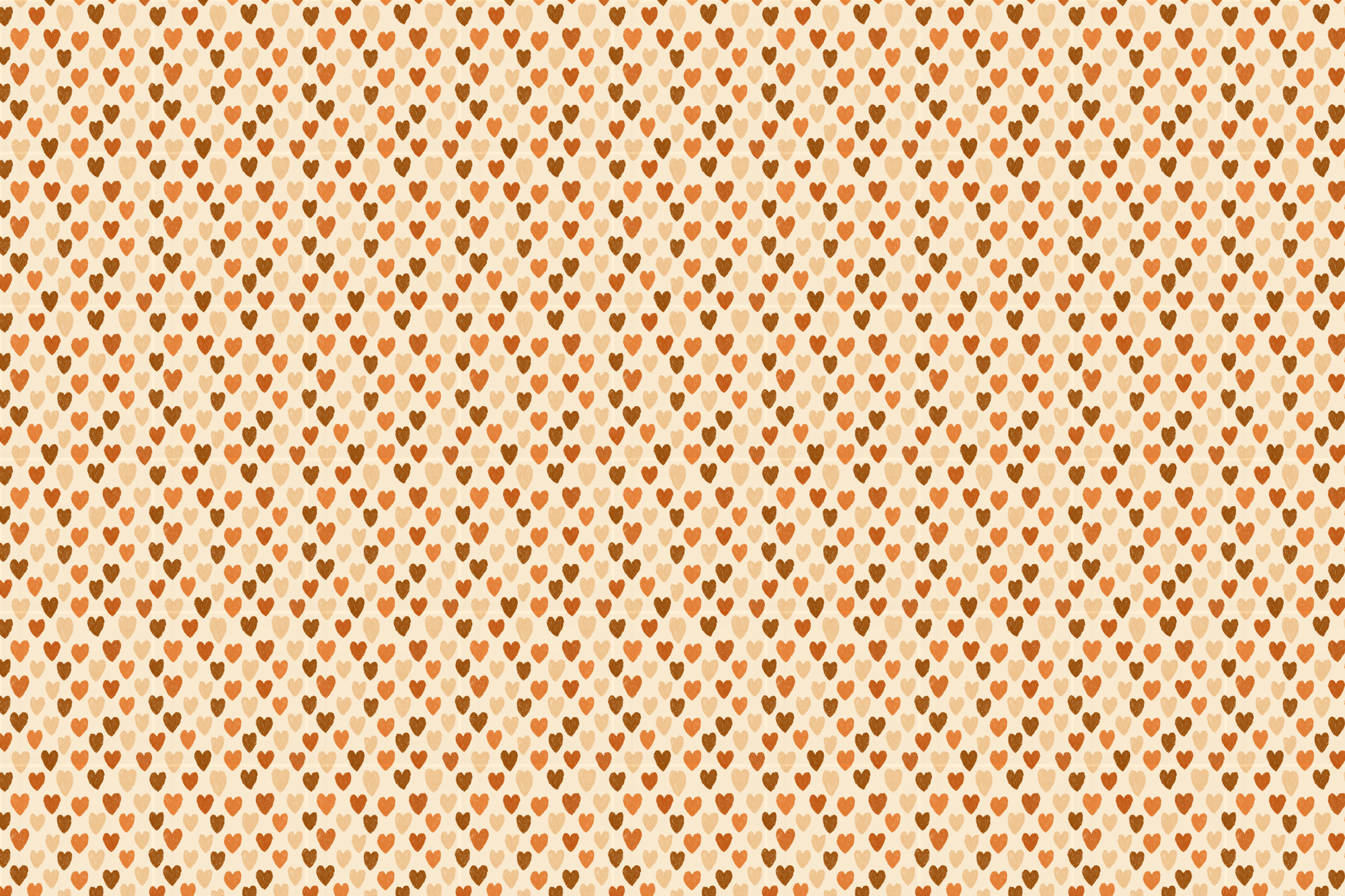 Warmhearted Whispers: Boho Hearts Wrapping Paper