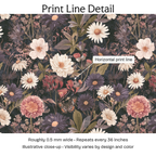 213435 — Print Line Detail. Illustrative close-up; visibility varies by design and color.