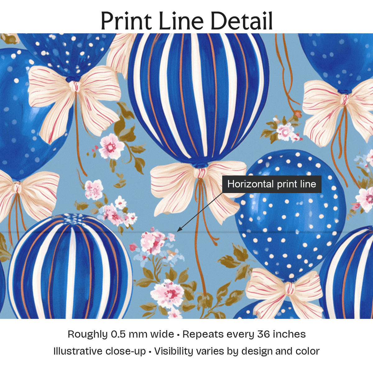 215046 — Print Line Detail. Illustrative close-up; visibility varies by design and color.