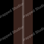 Dark brown vertical stripe pattern.