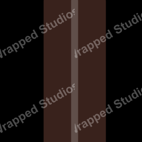 Dark brown vertical stripe pattern.