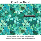 231436 — Print Line Detail. Illustrative close-up; visibility varies by design and color.