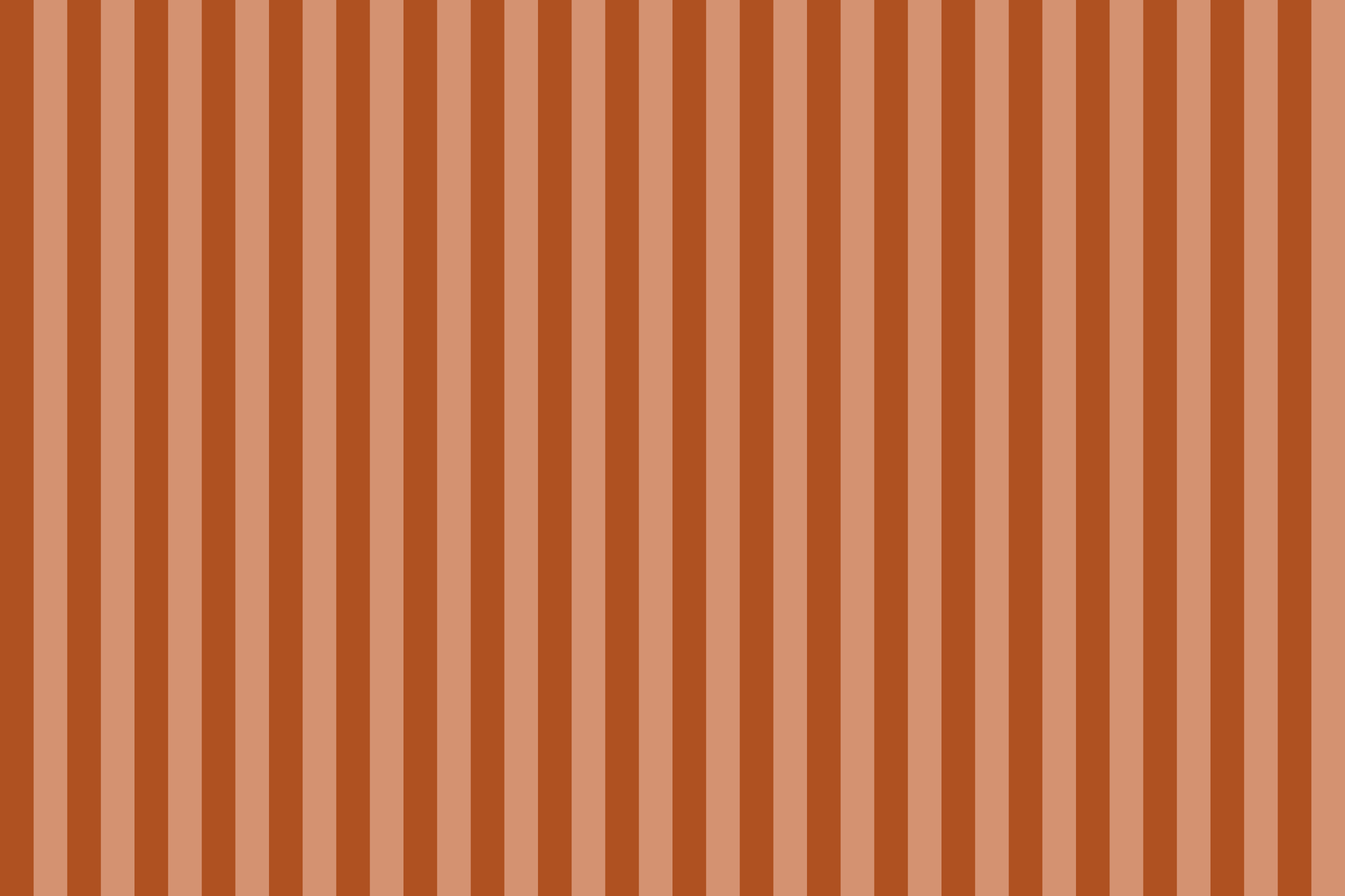 Burnt Circus: Orange Stripes Wrapping Paper