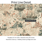 236216 — Print Line Detail. Illustrative close-up; visibility varies by design and color.