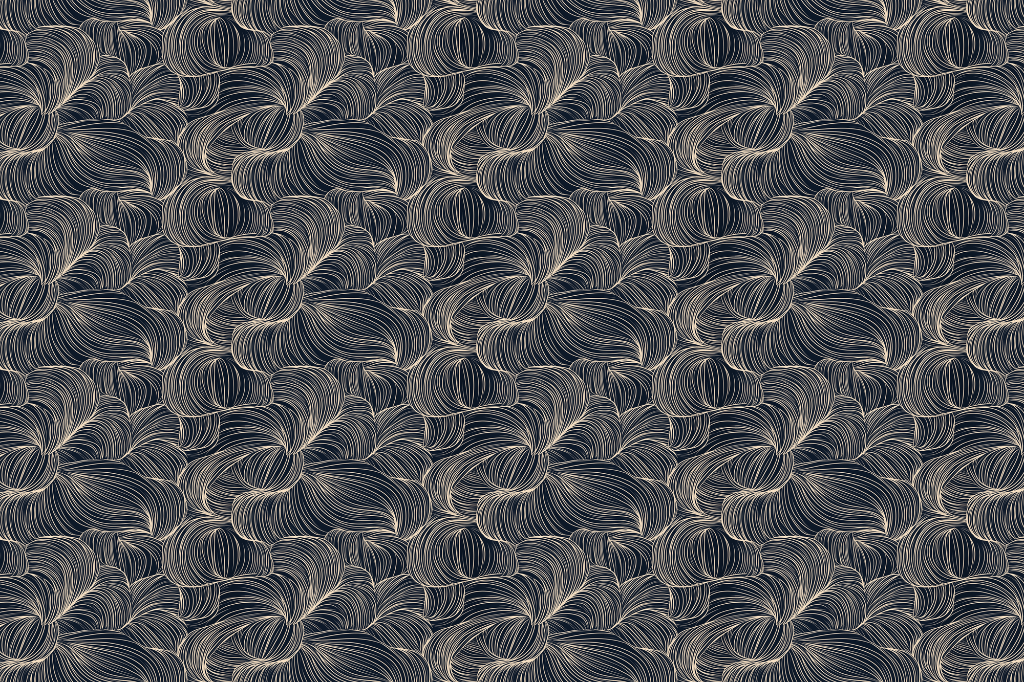 Fluid Folds: Modern Abstract Wrapping Paper