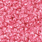 Vibrant pink seamless pattern with a glossy, textured 3D metallic crinkled foil design.