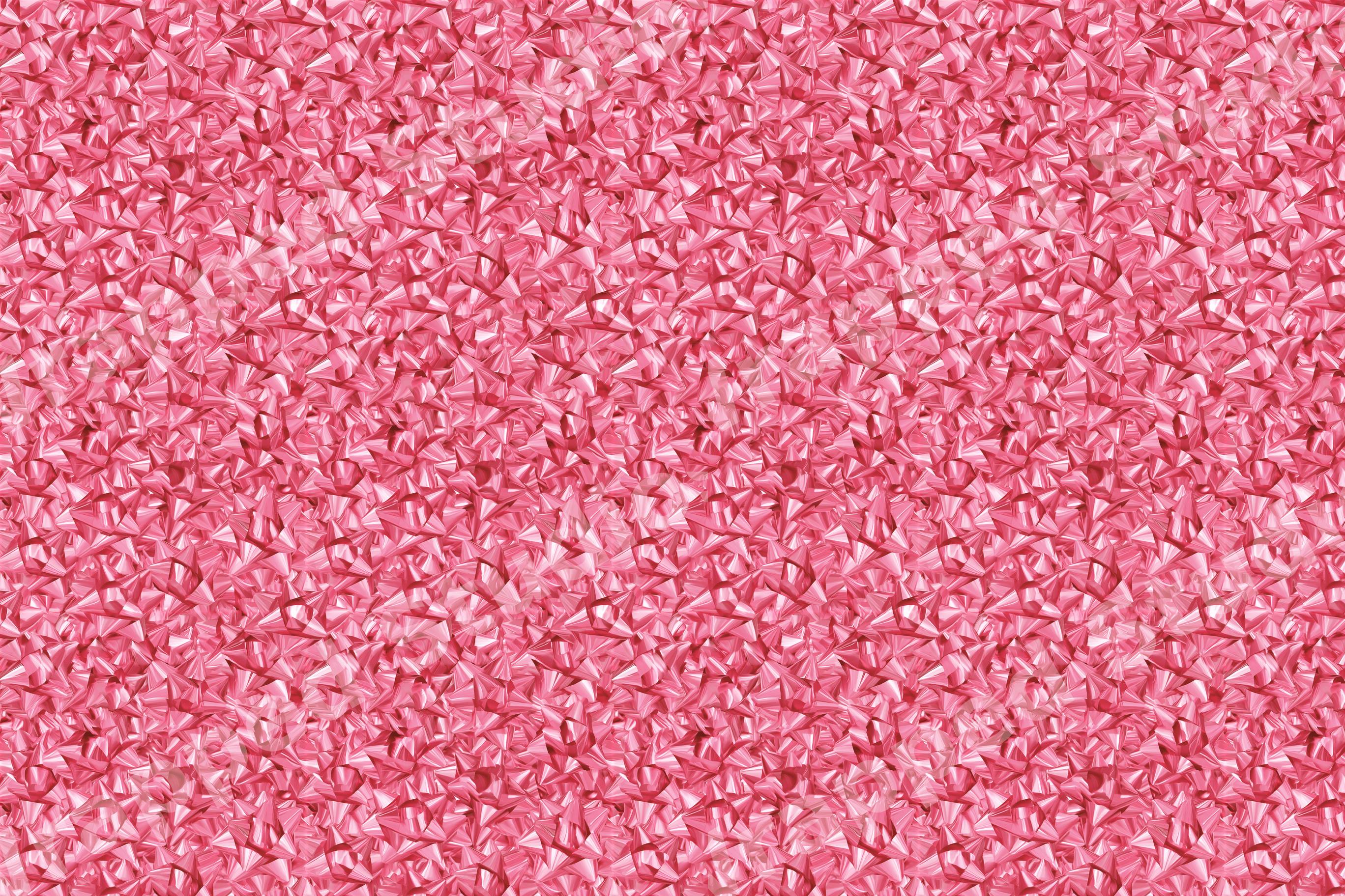 Seamless metallic pink abstract pattern featuring a shiny, textured geometric design.