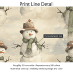 239375 — Print Line Detail. Illustrative close-up; visibility varies by design and color.