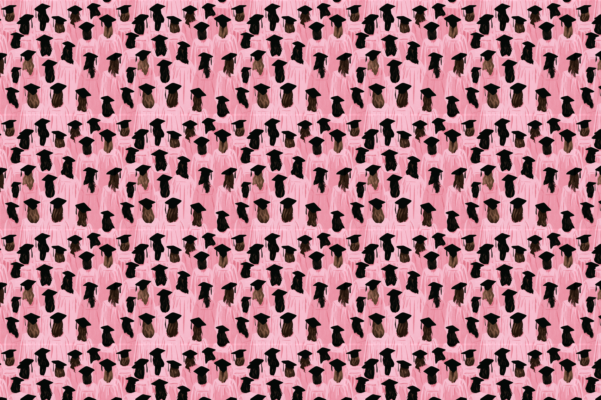 Pretty Pink: Graduation Wrapping Paper