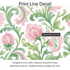 259865 — Print Line Detail. Illustrative close-up; visibility varies by design and color.