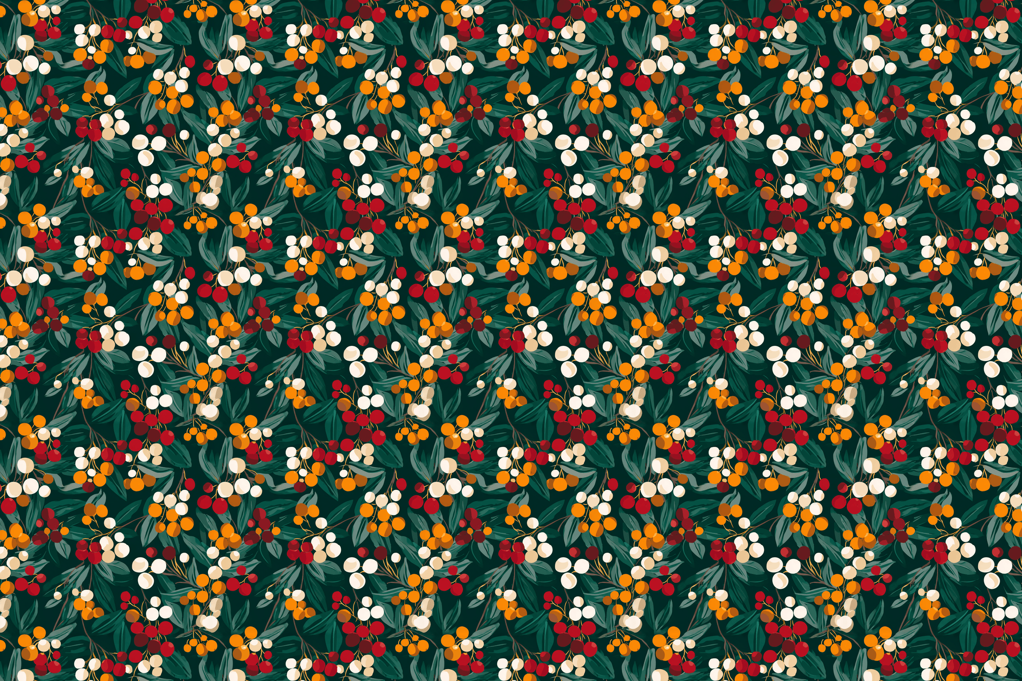 Berry Bright Botanicals: Christmas Gift Wrap