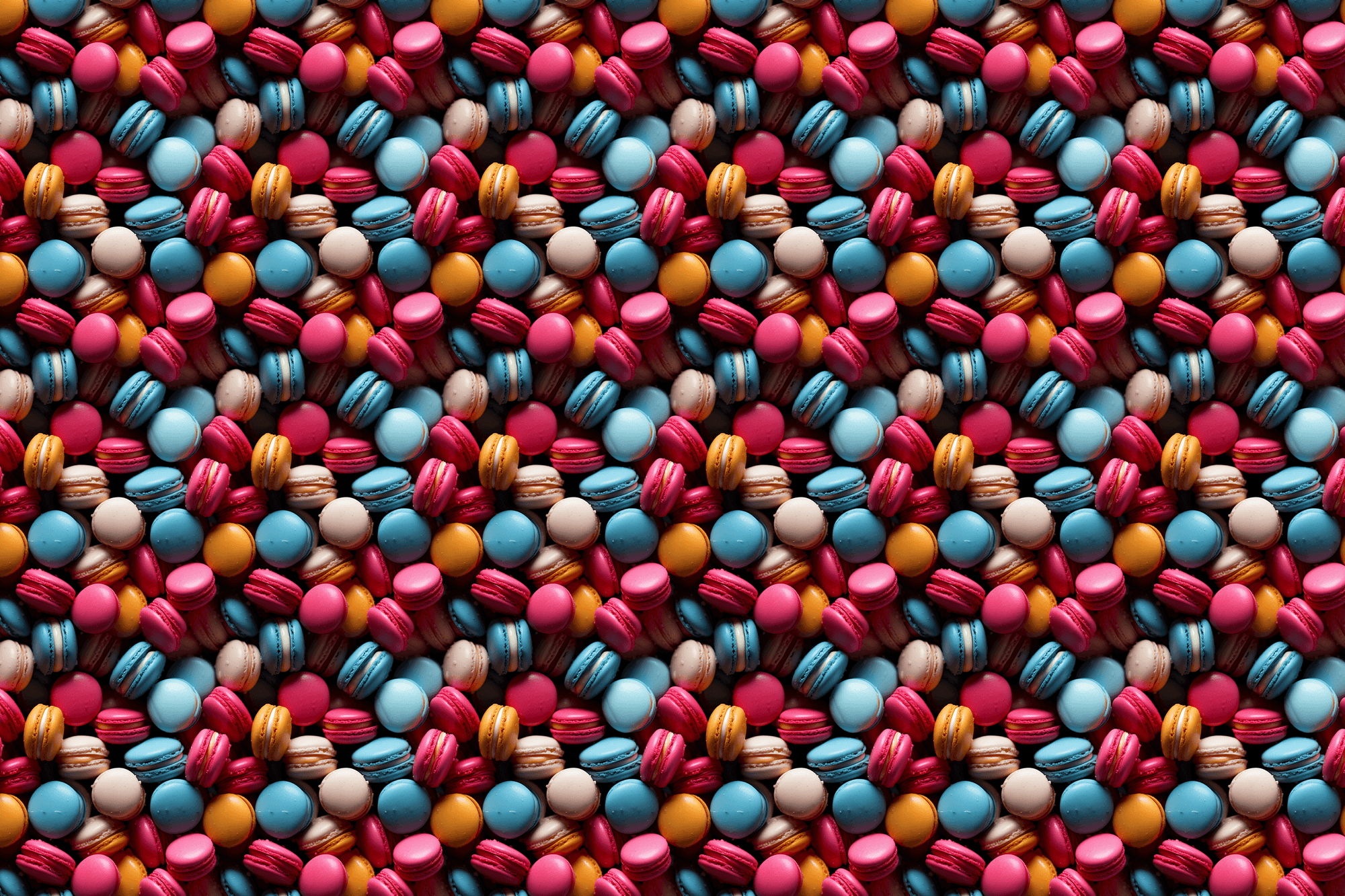 Macaron Medley: Sweet Treat Wrapping Paper