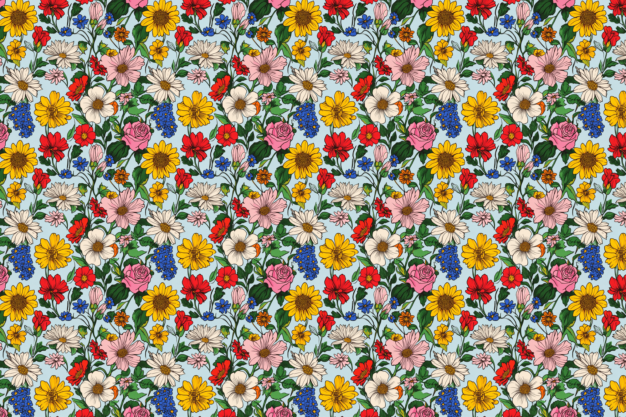 Blooming Boho Bliss: Floral Gift Wrap