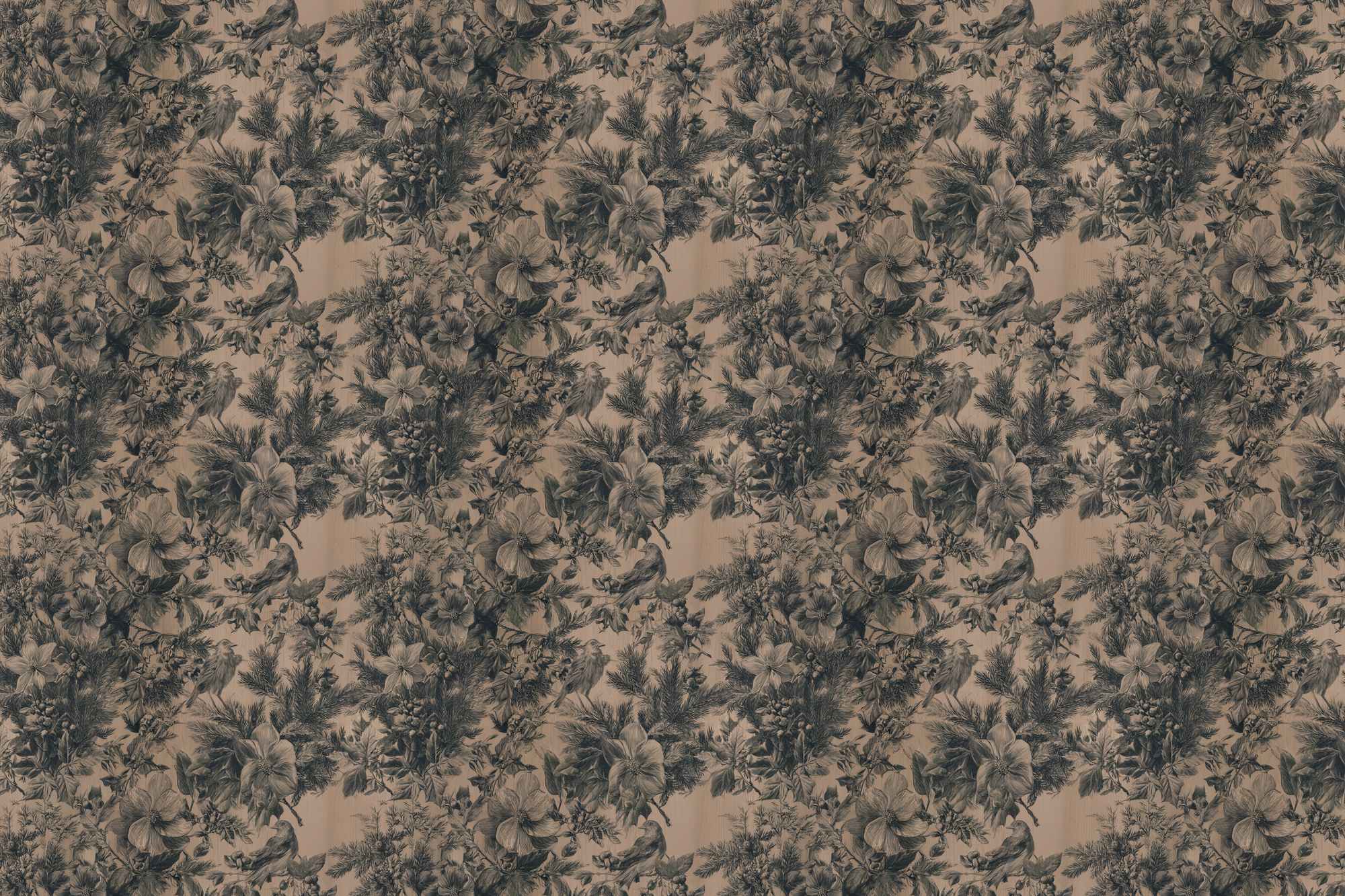 Botanical Birdsong: Vintage Gift Wrap