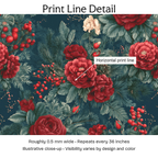 292396 — Print Line Detail. Illustrative close-up; visibility varies by design and color.