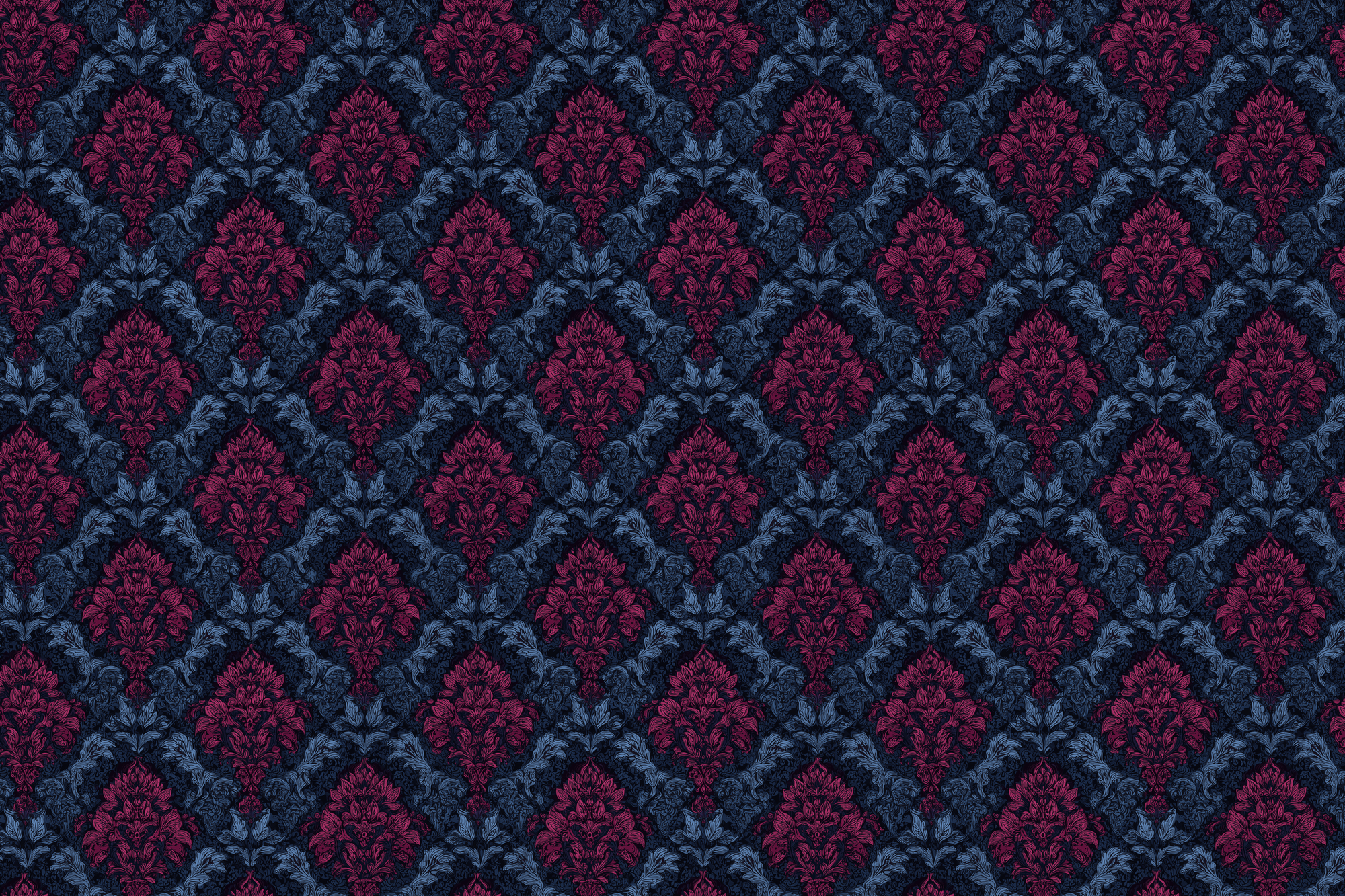 Gothic Grandeur: Opulent Floral Wrapping Paper