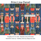 295721 — Print Line Detail. Illustrative close-up; visibility varies by design and color.