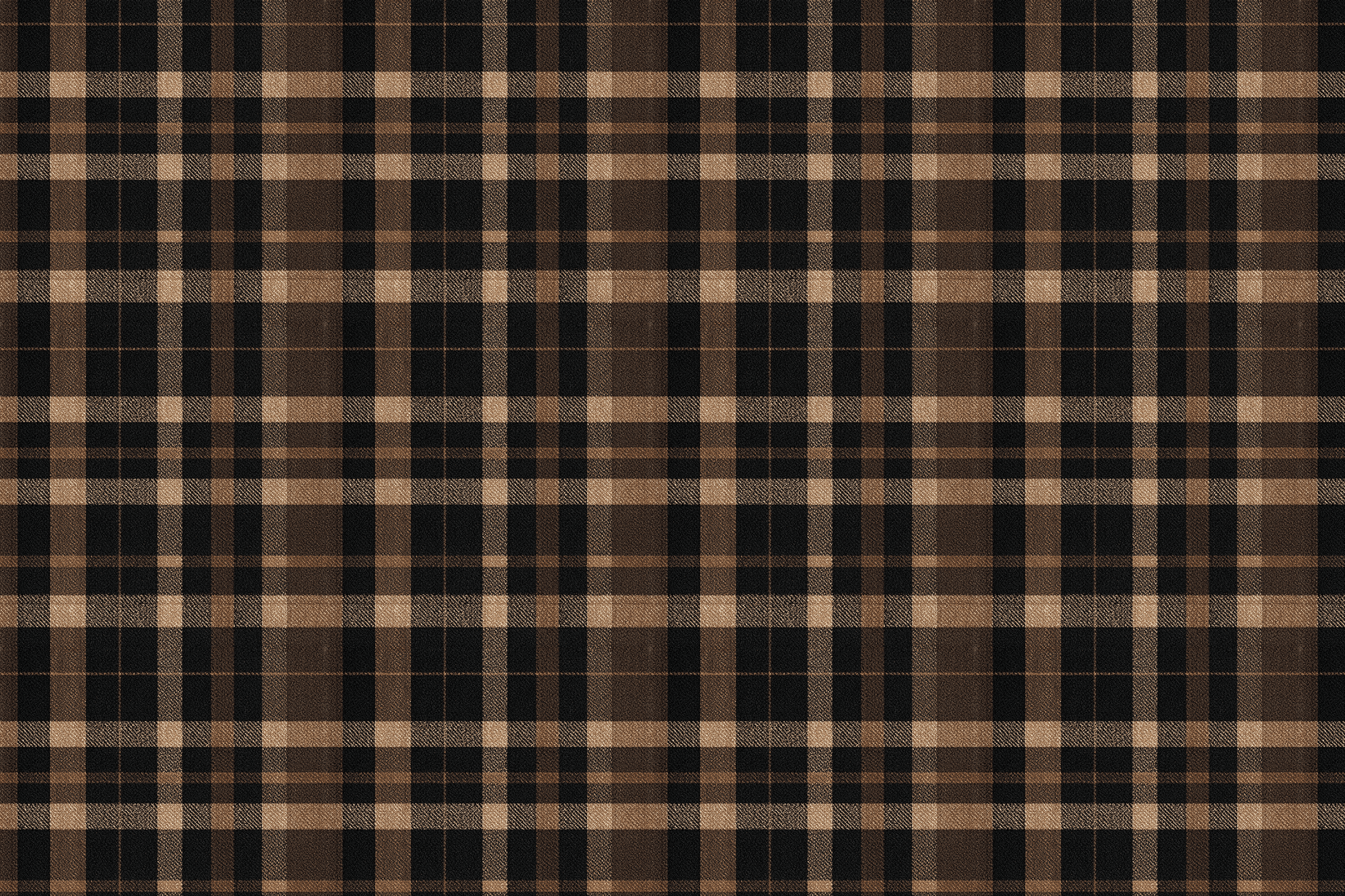 Grandpa's Couch: Brown Plaid Wrapping Paper