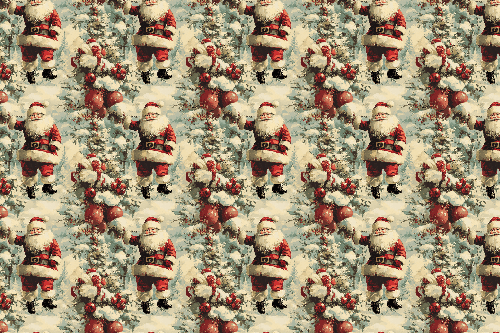 Crimson Claus: Classic Vintage Christmas