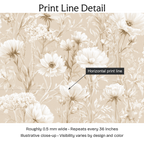 307653 — Print Line Detail. Illustrative close-up; visibility varies by design and color.