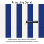 308418 — Print Line Detail. Illustrative close-up; visibility varies by design and color.