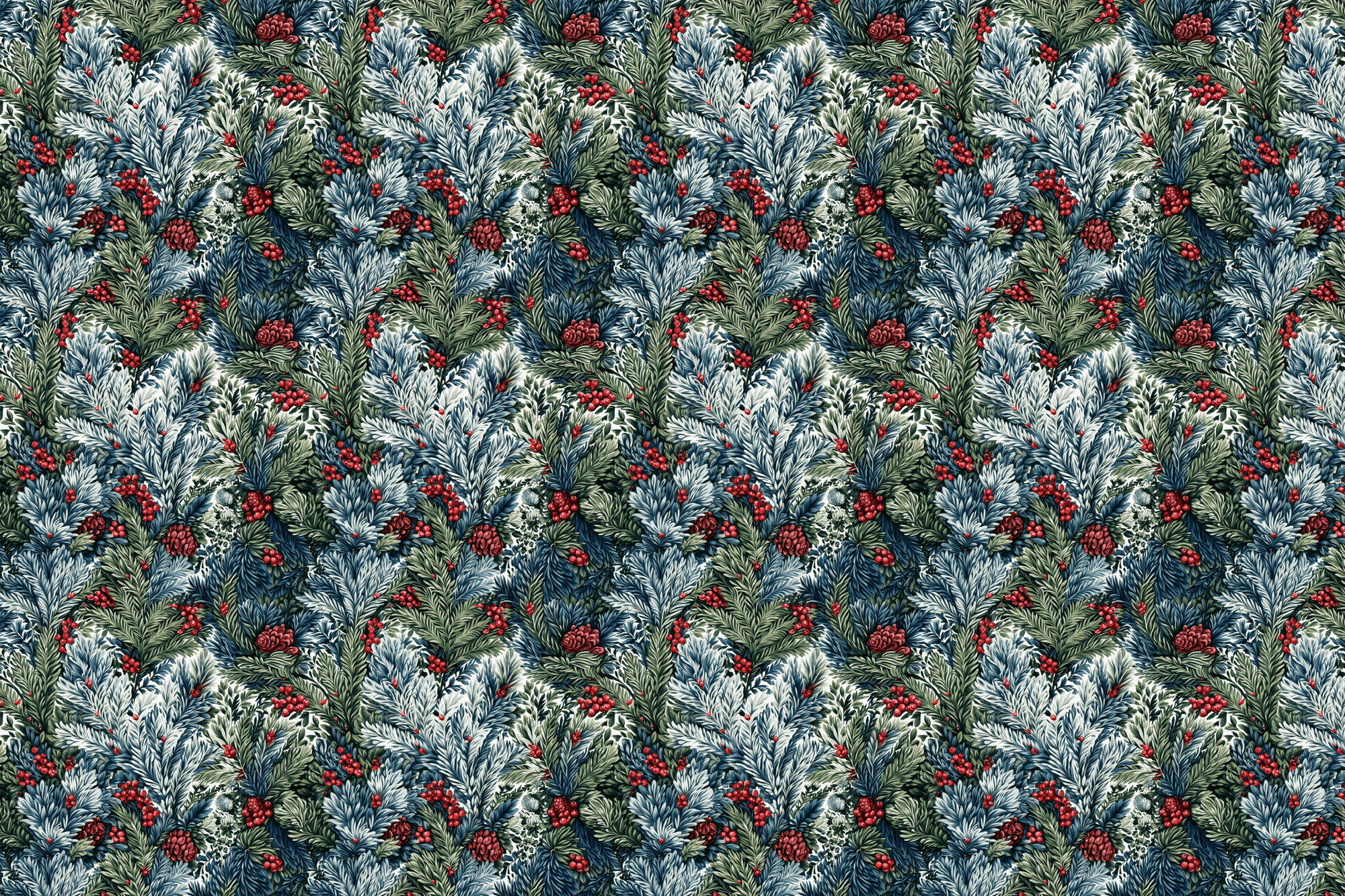 Morbid Mistletoe: Dark Botanical Gift Wrap