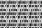 Modern black and white watercolor piano keys in a seamless repeating music pattern.