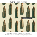 333834 — Print Line Detail. Illustrative close-up; visibility varies by design and color.