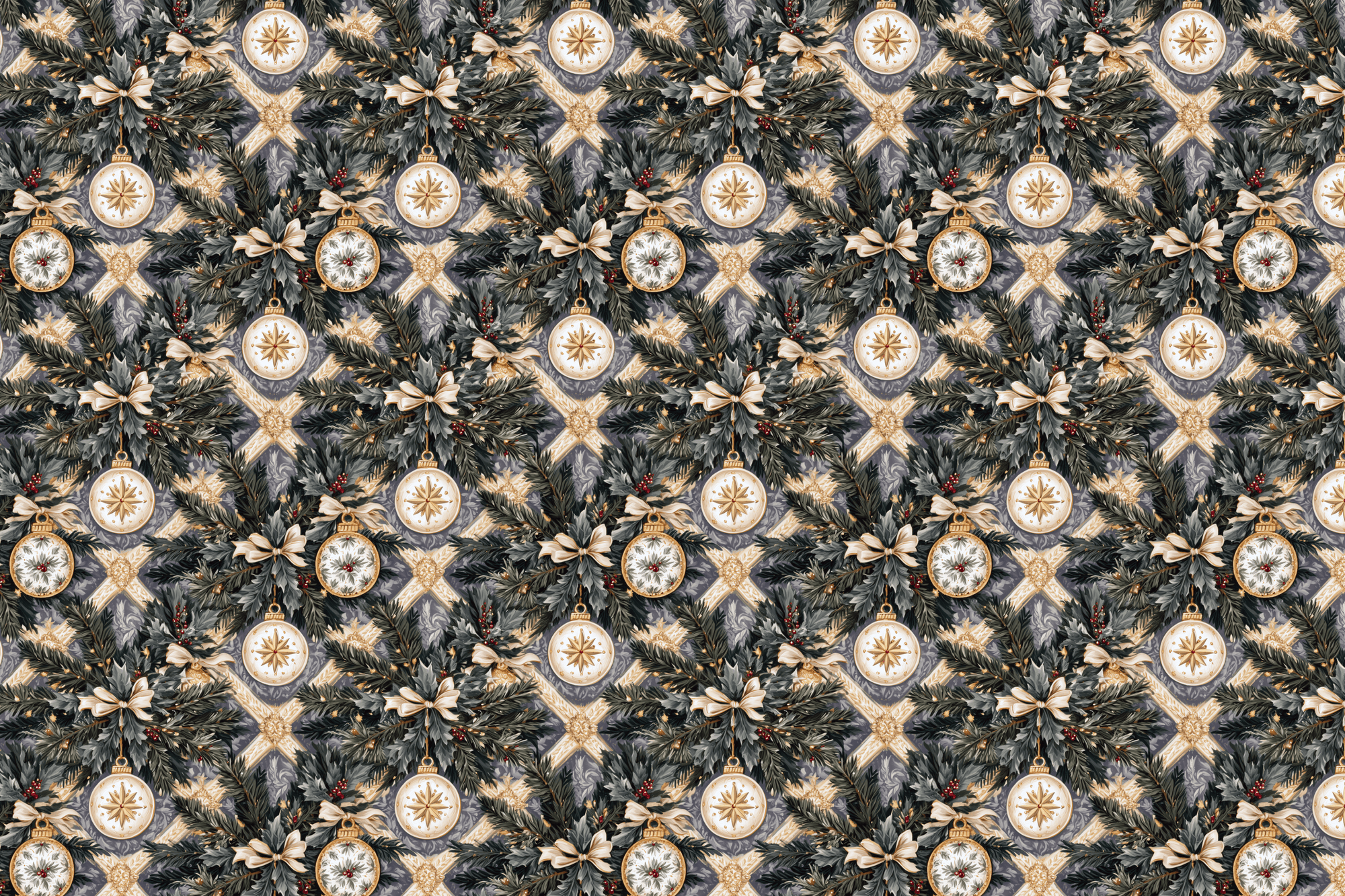 Victorian Grandeur: Christmas Gift Wrap