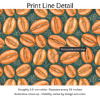 358582 — Print Line Detail. Illustrative close-up; visibility varies by design and color.