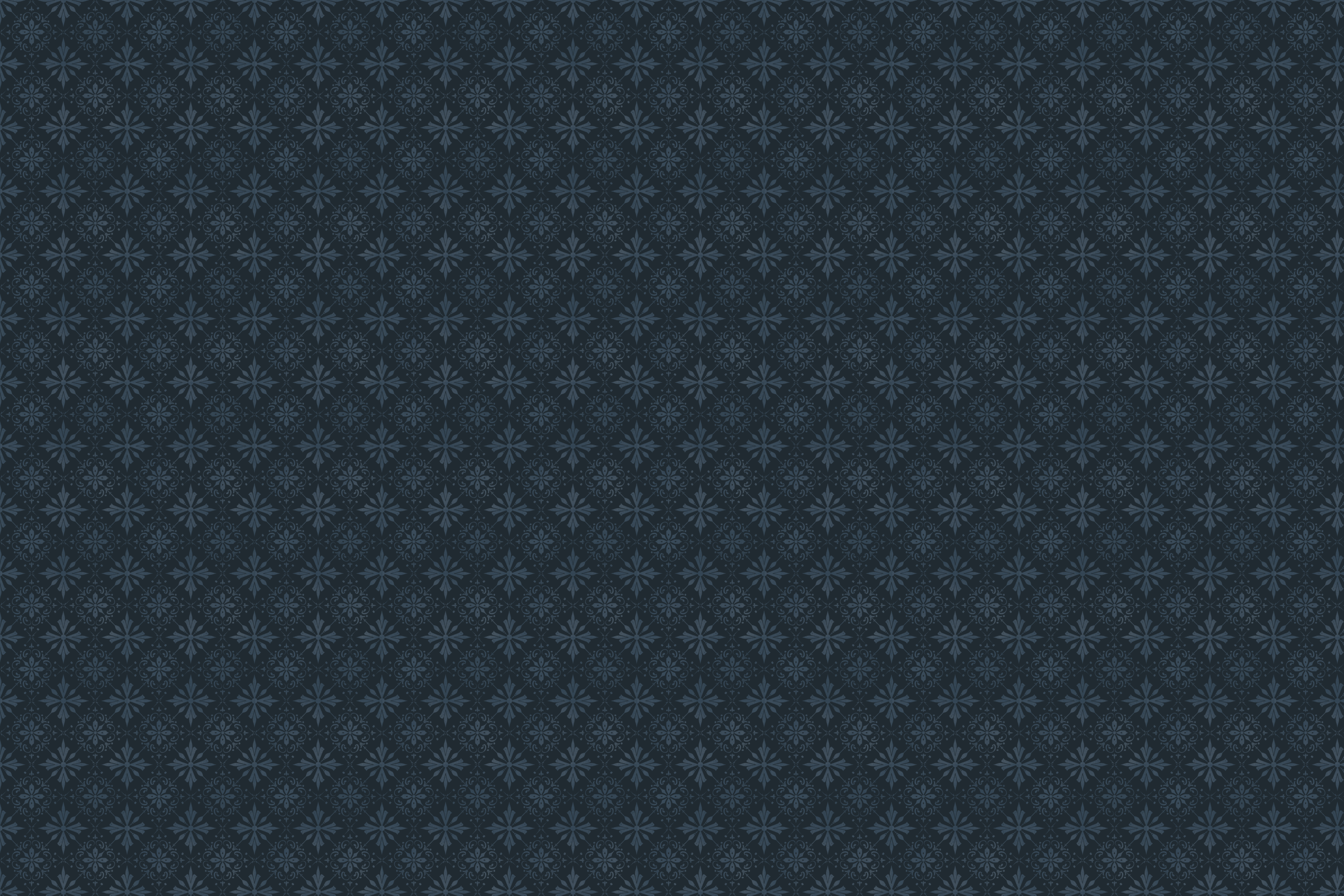 Dark blue patterned background with geometric shapes