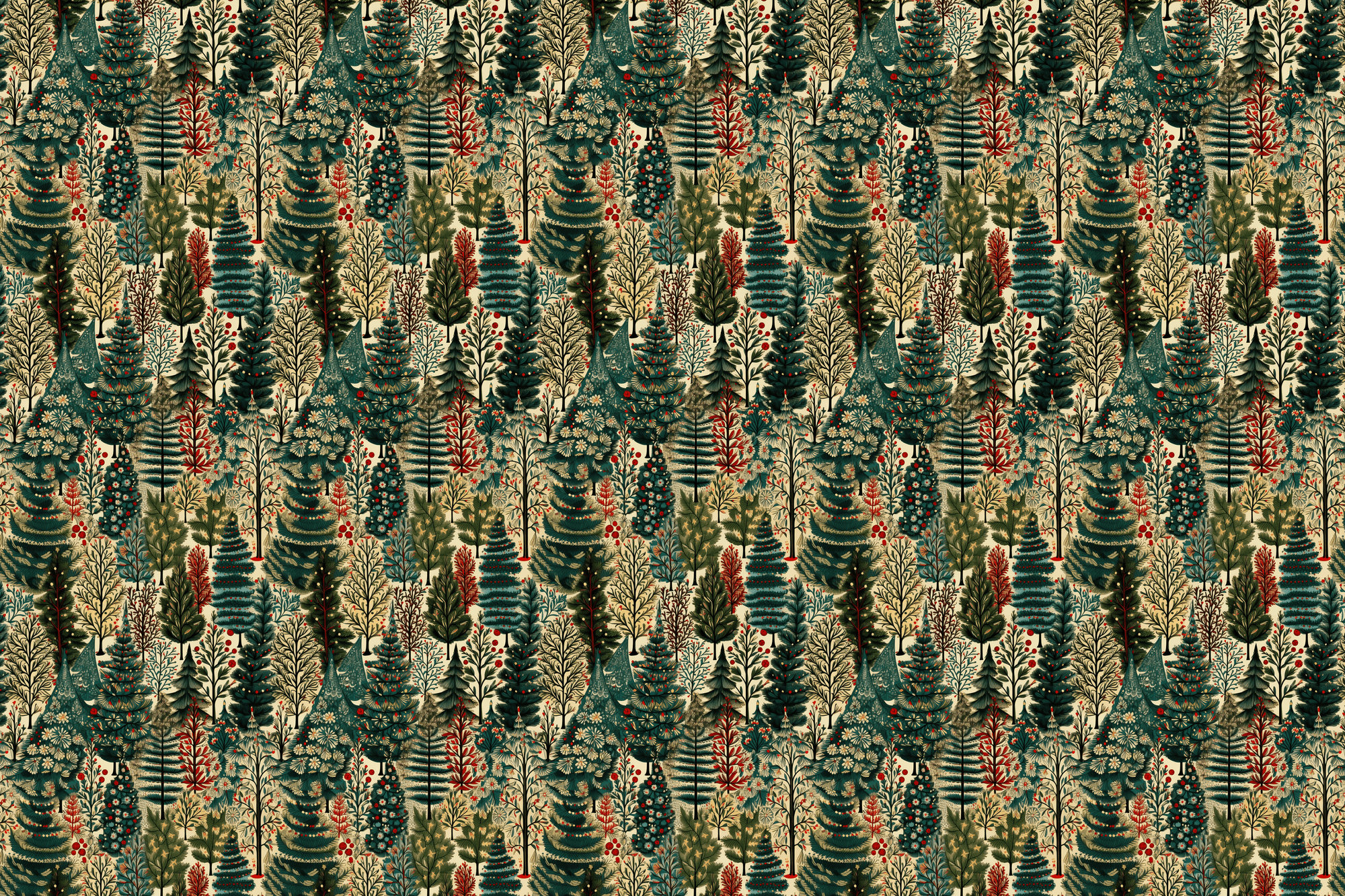 Whimsical Winter Woods: Christmas Gift Wrap