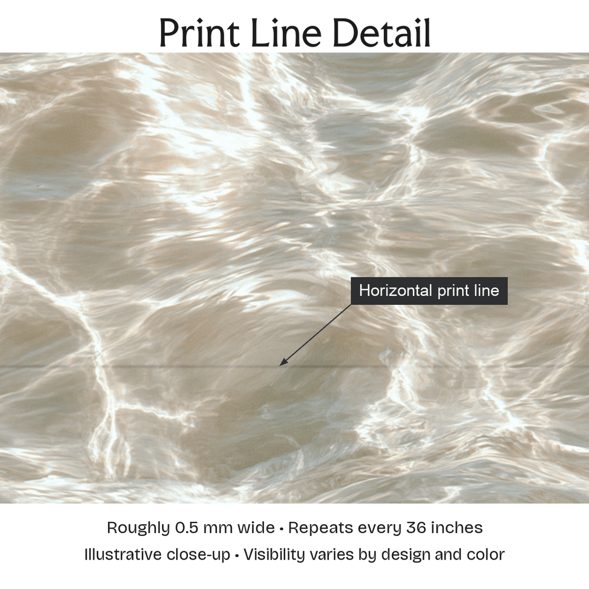 361702 — Print Line Detail. Illustrative close-up; visibility varies by design and color.