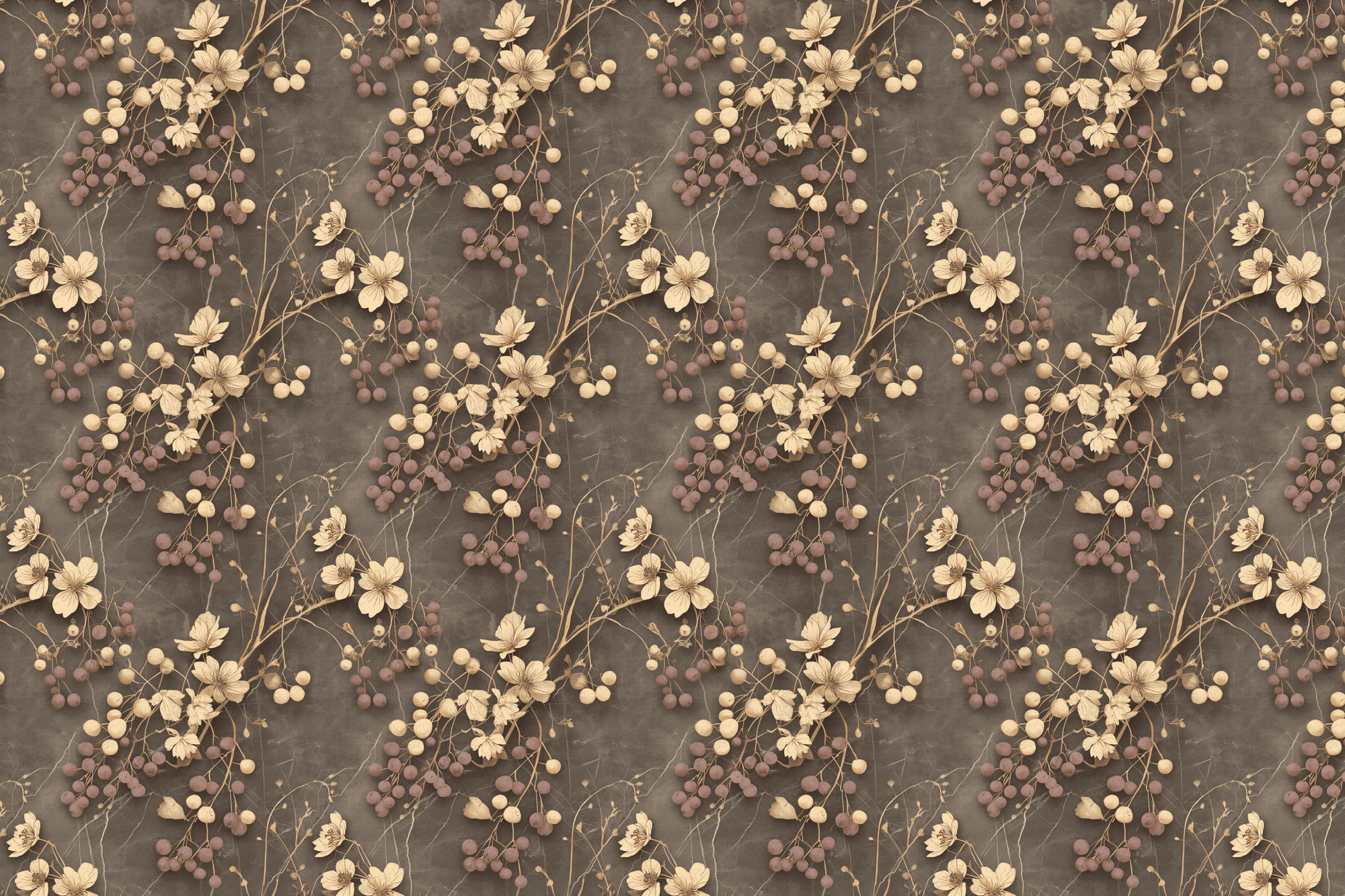 Vampire Vineyard: Dark Botanical Gift Wrap