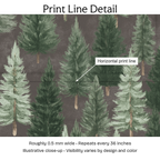 374602 — Print Line Detail. Illustrative close-up; visibility varies by design and color.